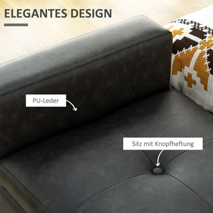 Upholstered storage bench with armrests - soft-closing hinges