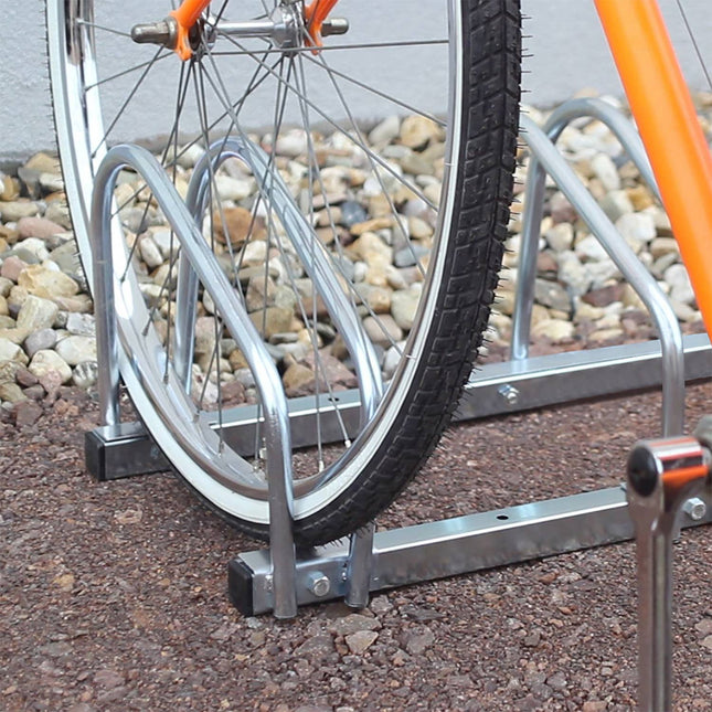 Velosipēdu turētājs 4 velosipēdiem, tērauda