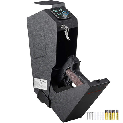 Biometric Pistol Safe, Mountable, 3 Access, 1 Gun
