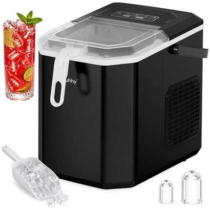 Melnā ledus automāts, 1,2 l ietilpība, 12 kg/dienā