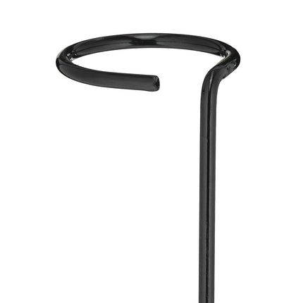 Melni metāla augu balsti, komplekts, 6 gab., 80 cm