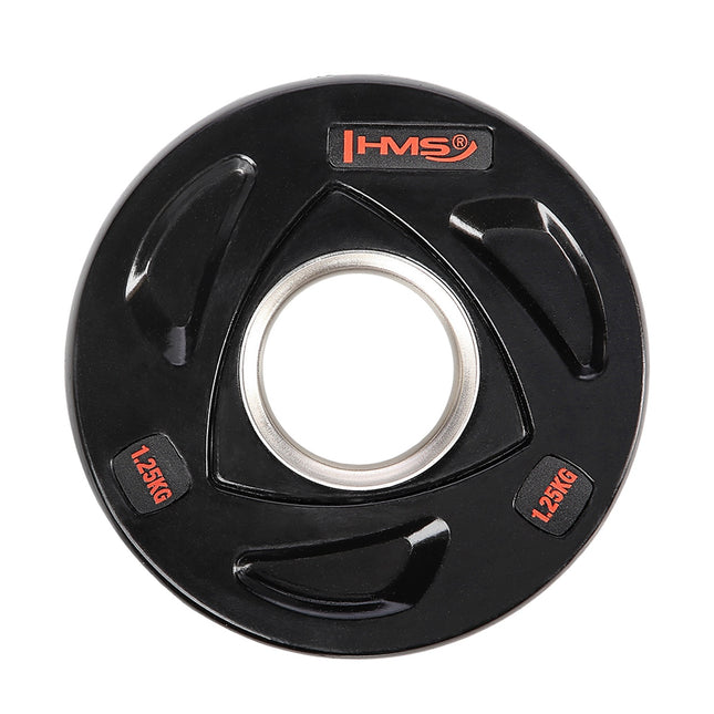 Melns olimpiskais svara disks 1,25 kg