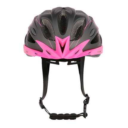 Melni rozā L izmēra ķivere, 55-61 cm