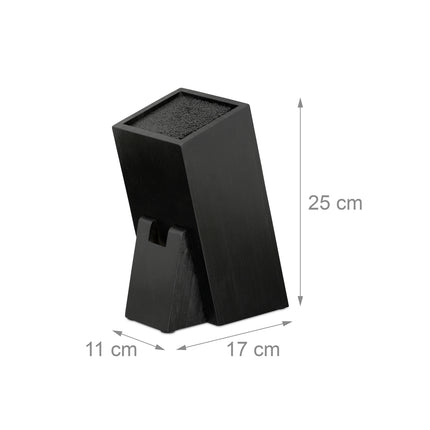 Melns nažu bloks ar salmiņu