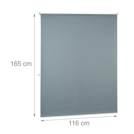Aptumšojošs aizkars, pelēks, 60-120 cm plats