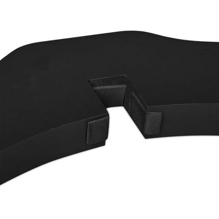 Melni drošības vārti ar durvīm 70 cm