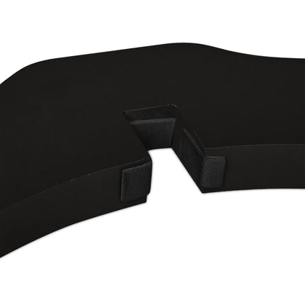 Melni drošības vārti ar durvīm 70 cm