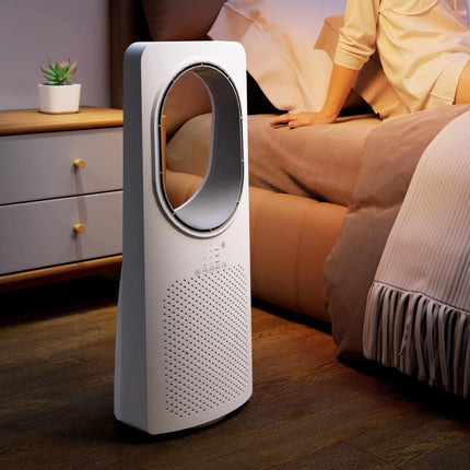 Bezlāpstiņu torņa ventilators, 36 dB, 45 svārstības, 15 stundu taimeris
