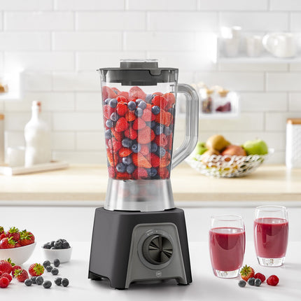 Blendeo+ kompaktais blenderis 1,5 l ar 450 W motoru un ledus smalcināšanas funkciju