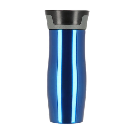 Zila termokrūze, 300 ml, izolēta no nerūsējošā tērauda