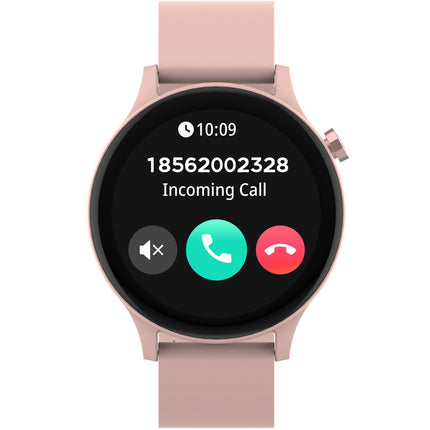 Bluetooth Smart Watch Pink/Beige