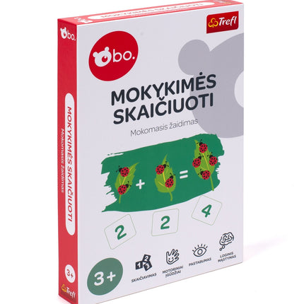 Bo. Izglītojoša galda spēle "Skaitīšana" (lietuviešu valodā)
