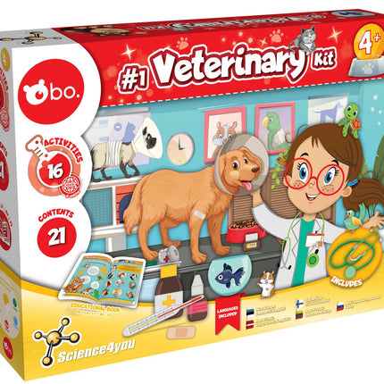 Bo. Izglītojošais komplekts "Mans pirmais veterinārārstu komplekts"