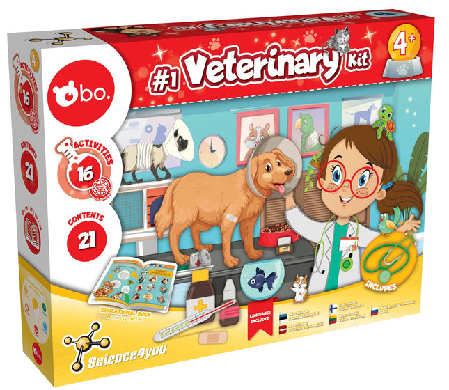 Bo. Izglītojošais komplekts "Mans pirmais veterinārārstu komplekts"