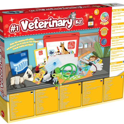 Bo. Izglītojošais komplekts "Mans pirmais veterinārārstu komplekts"