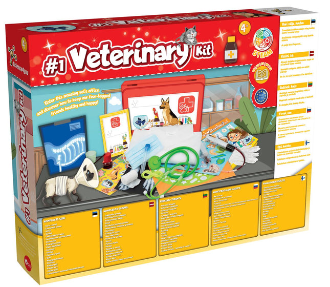 Bo. Izglītojošais komplekts "Mans pirmais veterinārārstu komplekts"