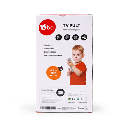 Bo. Izglītojoša TV tālvadības pults (igauņu valodā)