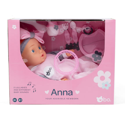 Bo. Interaktīvā lelle Anna, 42 cm