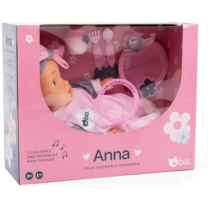 Bo. Interaktīvā lelle Anna, 42 cm