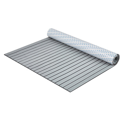 Boat Decking EVA Foam Mat, Non-Slip Self-Adhesive 240x116 cm
