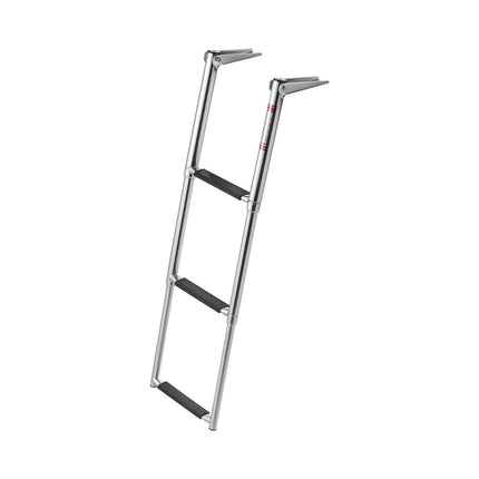Boat Swim Deck Ladder, 3-Step 304 Stainless, 600 lb