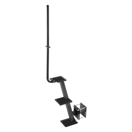 Boat Trailer Steps, 3-Step Side Mount with Handrail, Non-Slip
