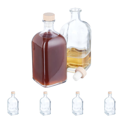 Pudeles atkārtotai uzpildīšanai, 6 iepakojumi pa 500 ml