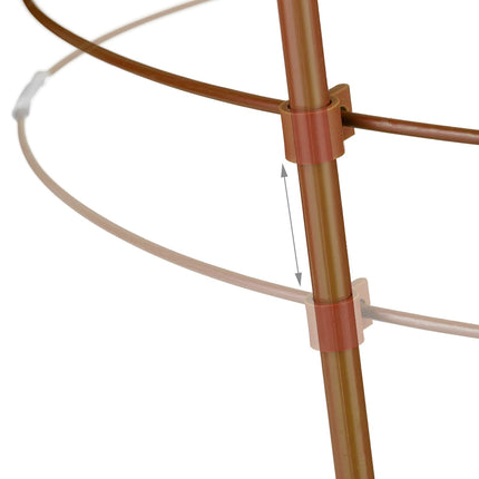 Brūni vīteņaugi 76 cm, 2 gab. komplekts