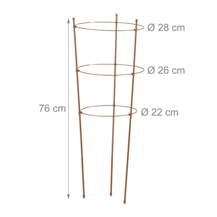 Brūni vīteņaugi 76 cm, 2 gab. komplekts