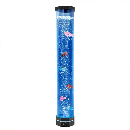 Bubble Tube Lamp, 16 Color, 80 cm Remote Sensory Aquarium