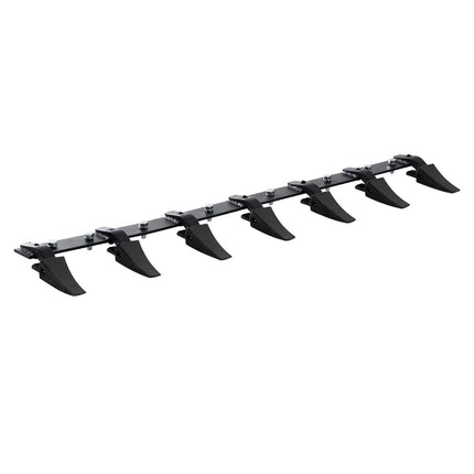Bucket Tooth Bar, 60-Inch, 7-Tooth Bolt-On