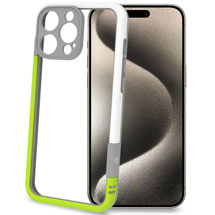 Bumper iPhone 16 Pro Max White/Lime Green
