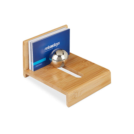 Business Card Holder With Ball Weight
