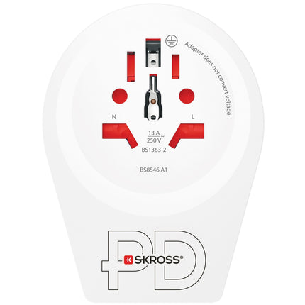 C20PD Travel adapter Europe USB-C PD 20W