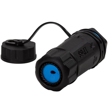 CAT6A Screw connection Outdoor 2 x RJ45 IP68 with cable sleeve