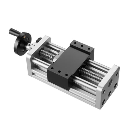CNC Linear Stage Actuator, 100 mm Stroke, Handwheel