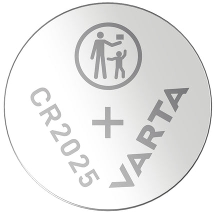 CR2025 3V Lithium Button cell battery 5-pack