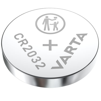 CR2032 3V Lithium Button cell battery 2-pack