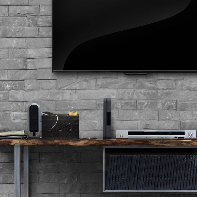 Cable box bamboo black