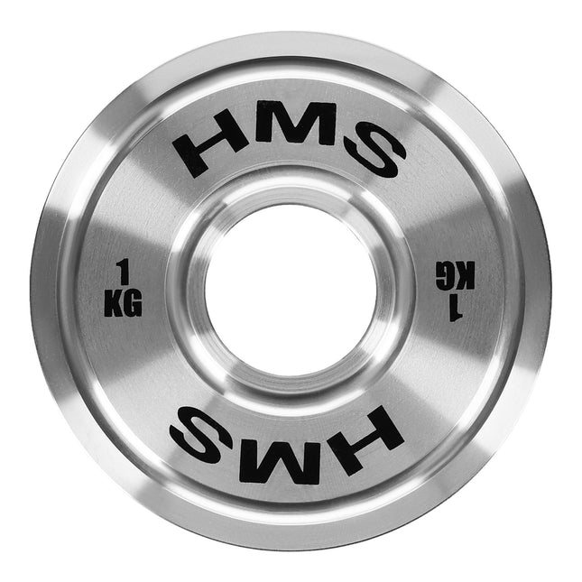 Kalibrēts tērauda olimpiskais svara disks, 1 kg