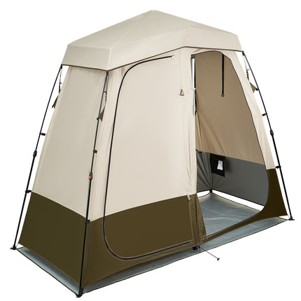 Camping Shower Tent, 2-Room Foldable Privacy, UPF 50