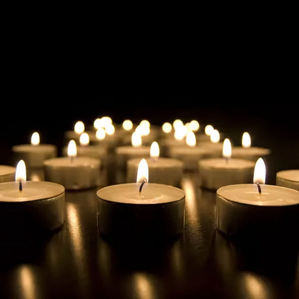 Candles / tea lights 3h - set of 100 pcs