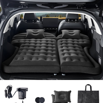 Car Air Mattress With Pump, 2 Pillows, Universal Fit
