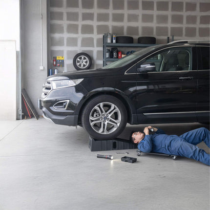Car Ramps Set of 2 for Cars and SUVs, 1.5 Tonnes per Ramp, Non-Slip