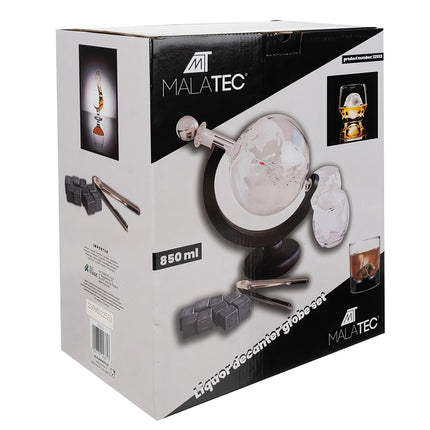 Karafe - globusa - Malatec 22553 viskija komplekts