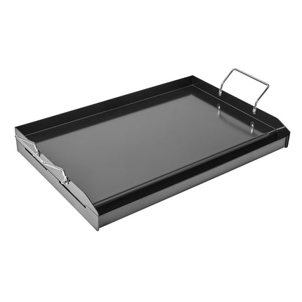 Carbon Steel Griddle Plate 24x16, Removable Handles