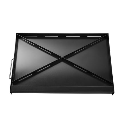 Carbon Steel Griddle Plate 24x16, Removable Handles