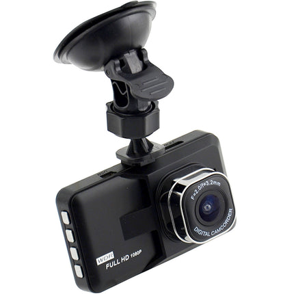 Car camera with 3" screen, G-sensor and 110° wide angle