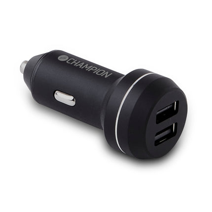 Car charger 24W 2-Port Black