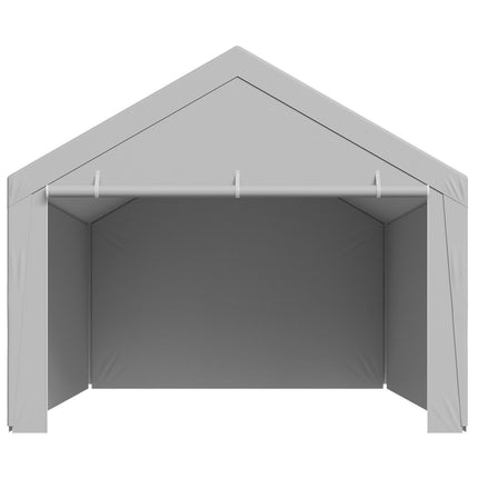 Carport Replacement Canopy 6 x 4 m, Waterproof UV, Sidewalls